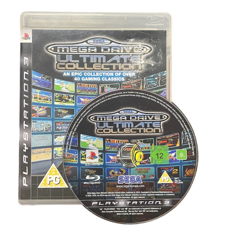 Jeu PS3 Sega Mega Drive Ultimate Collection Playstation 3 Fr Complet